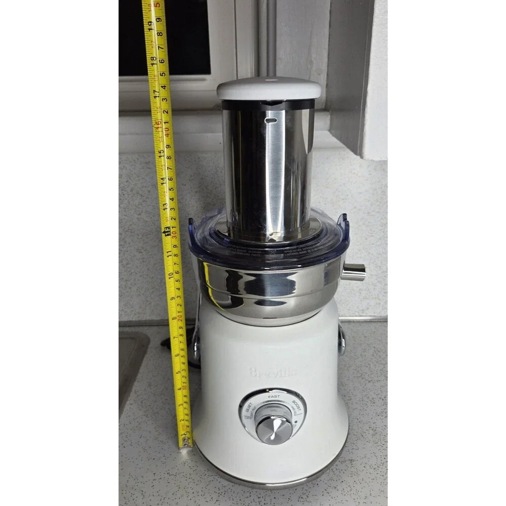 Breville The Juice Fountain Cold XL White BJE830SST 1200W Centrifugal Juicer